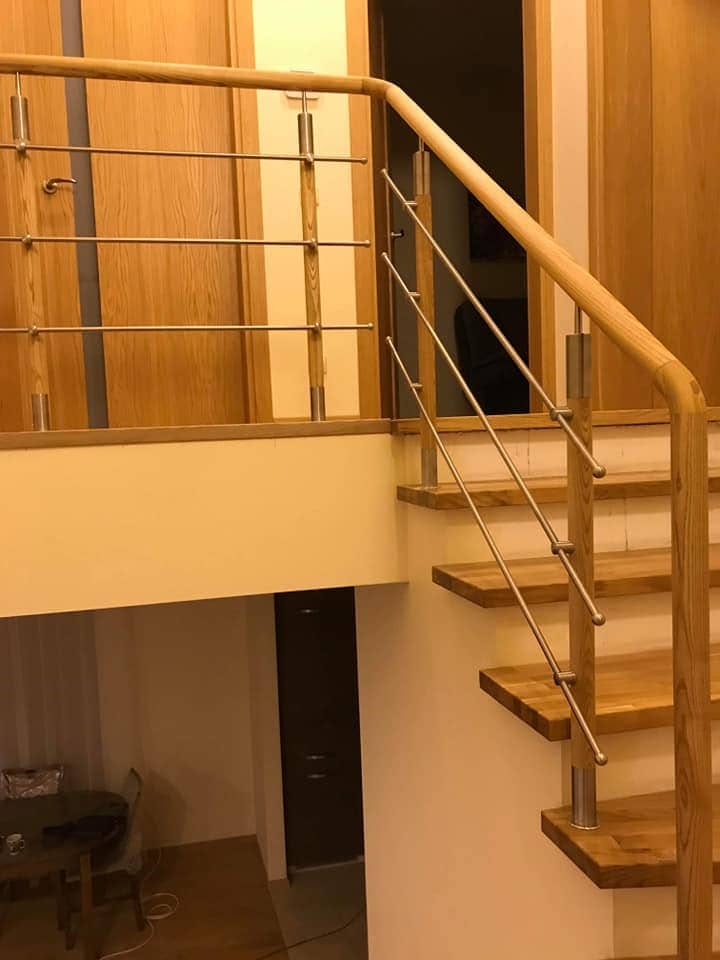 Laiptų turėklų pavyzdys